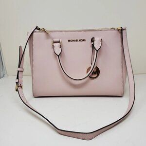 MICHAEL KORS AQ-1706 PINK LEATHER PURSE